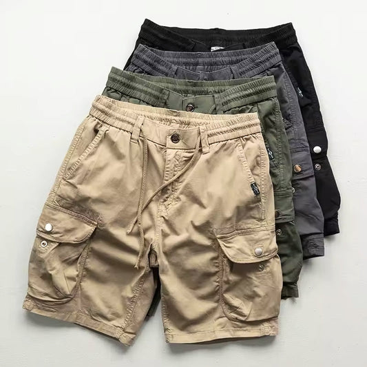 Karnor Cotton Cargo Shorts
