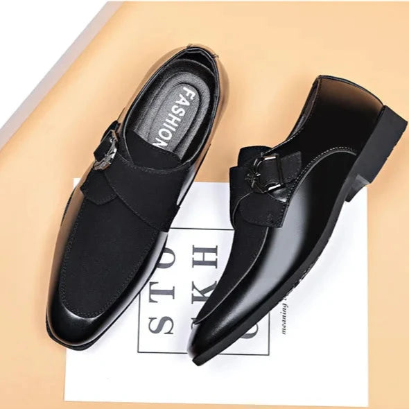Karger Leather Monk Shoes