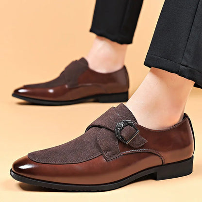 Karger Leather Monk Shoes