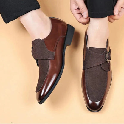 Karger Leather Monk Shoes