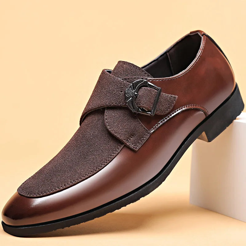 Karger Leather Monk Shoes