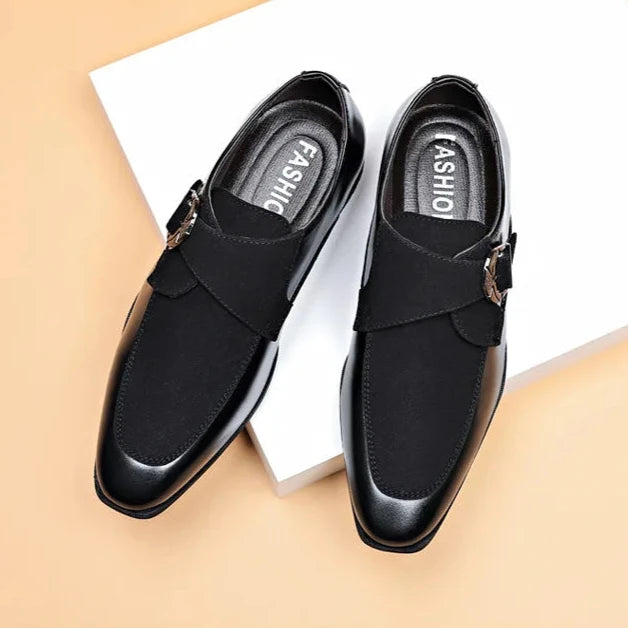 Karger Leather Monk Shoes