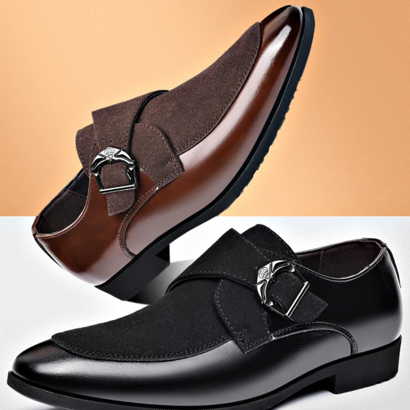 Karger Leather Monk Shoes