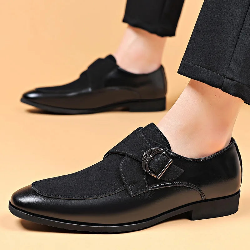 Karger Leather Monk Shoes