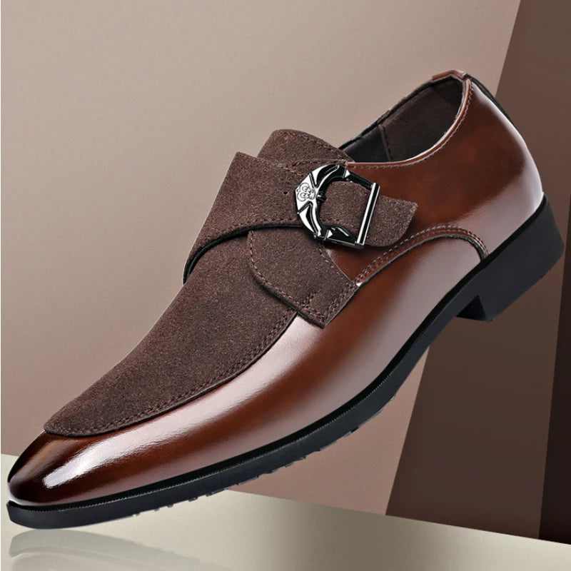 Karger Leather Monk Shoes