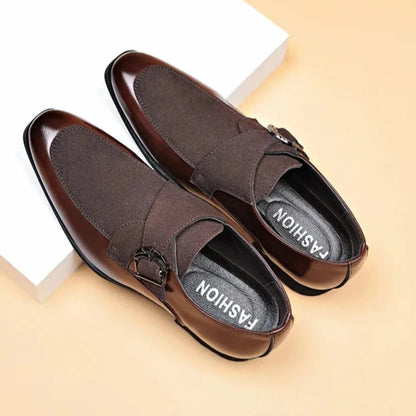 Karger Leather Monk Shoes