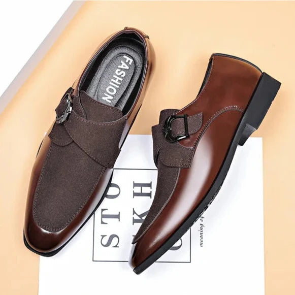 Karger Leather Monk Shoes