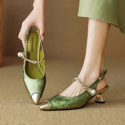 Savana Suede Kitten Heels